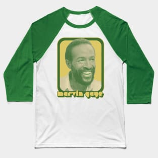 Marvin Gaye / 70s Retro Style Original Design Baseball T-Shirt